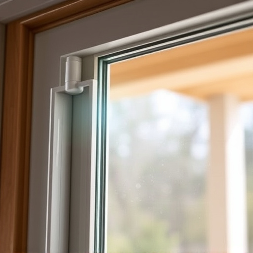 glass break sensor on sliding door