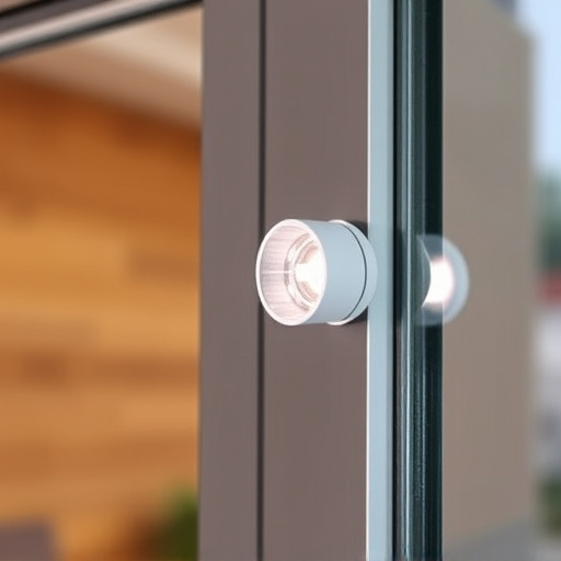 glass break sensor on sliding door
