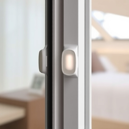 glass break sensor on sliding door