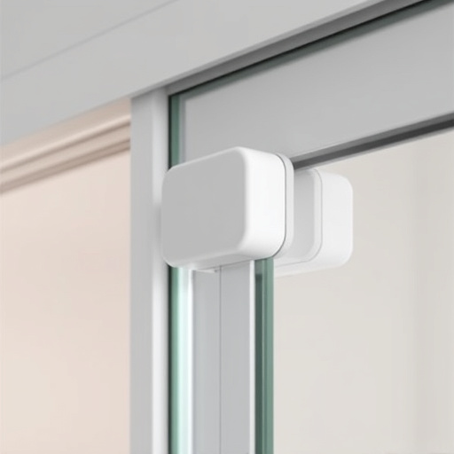 glass break sensor on sliding door