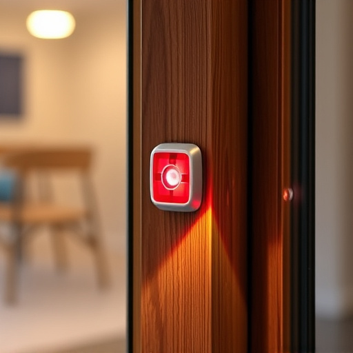 glass break sensor on sliding door