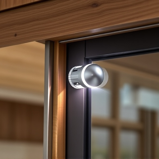 glass break sensor on sliding door