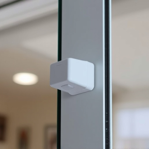 glass break sensor on sliding door