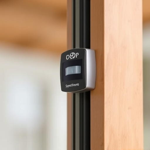 glass break sensor on sliding door