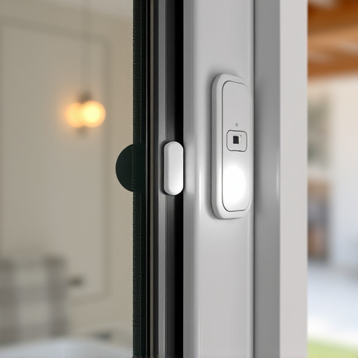 glass break sensor on sliding door