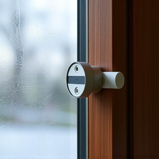 glass break sensor on sliding door