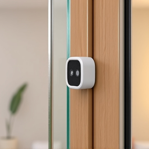 glass break sensor on sliding door