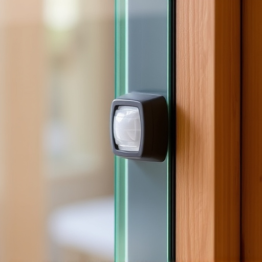 glass break sensor on sliding door