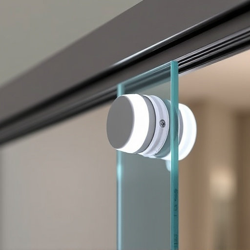 glass break sensor on sliding door