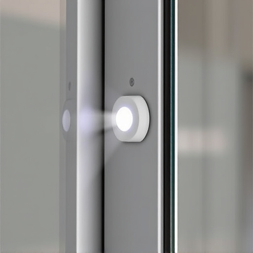 glass break sensor on sliding door