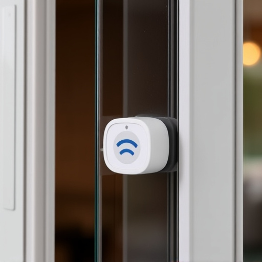 glass break sensor on sliding door