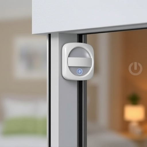 glass break sensor on sliding door