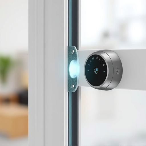 glass break sensor on sliding door