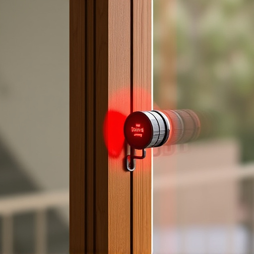 glass break sensor on sliding door