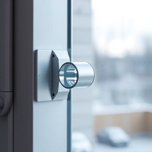 glass break sensor on sliding door