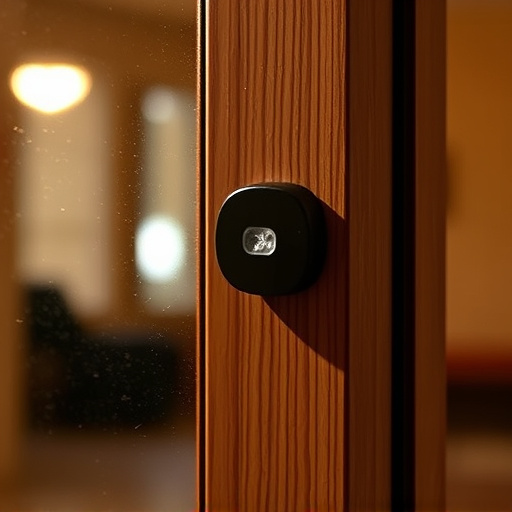 glass break sensor on sliding door