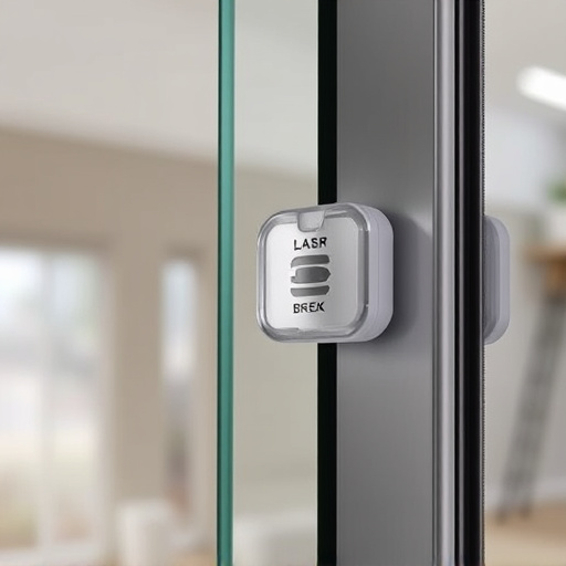 glass break sensor on sliding door