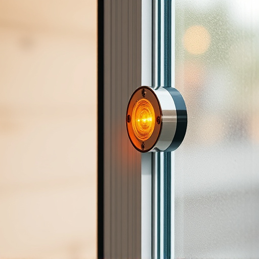glass break sensor on sliding door