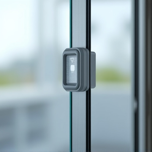 glass break sensor on sliding door