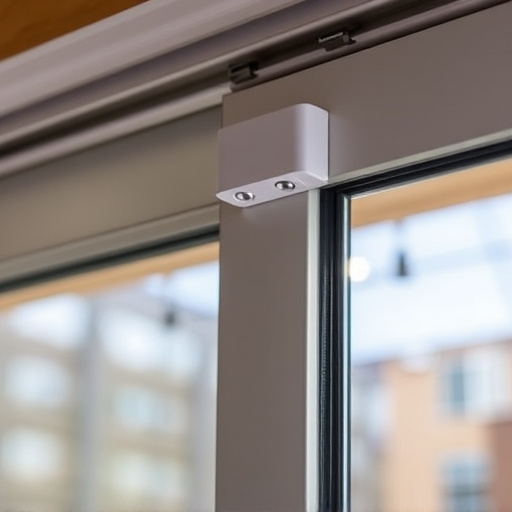 glass break sensor on sliding door