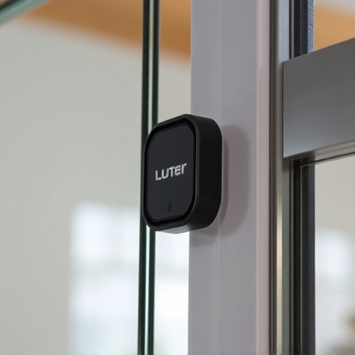 glass break sensor on sliding door