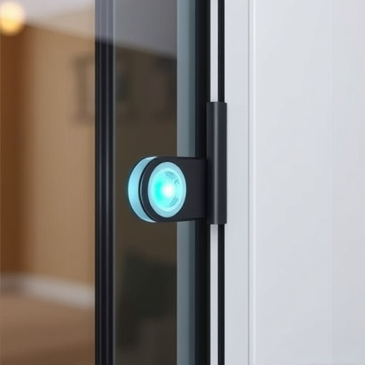glass break sensor on sliding door