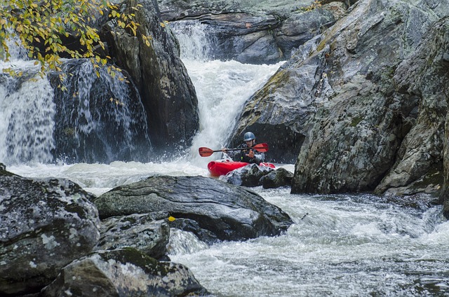 kayaking