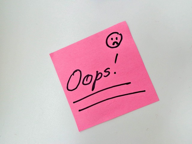 mistakes