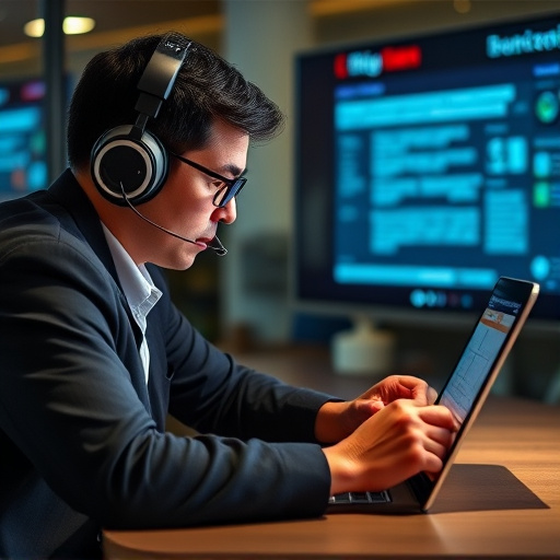 person researching personal safety laws online