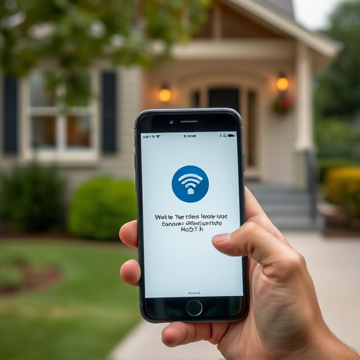sensor alert notification on homeowner’s phone