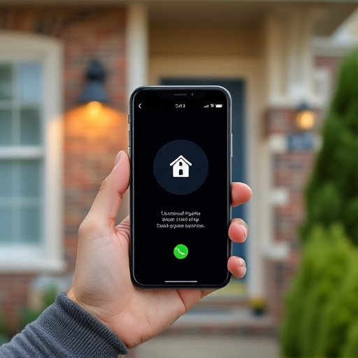 sensor alert notification on homeowner’s phone