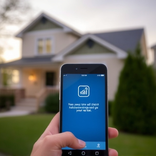sensor alert notification on homeowner’s phone