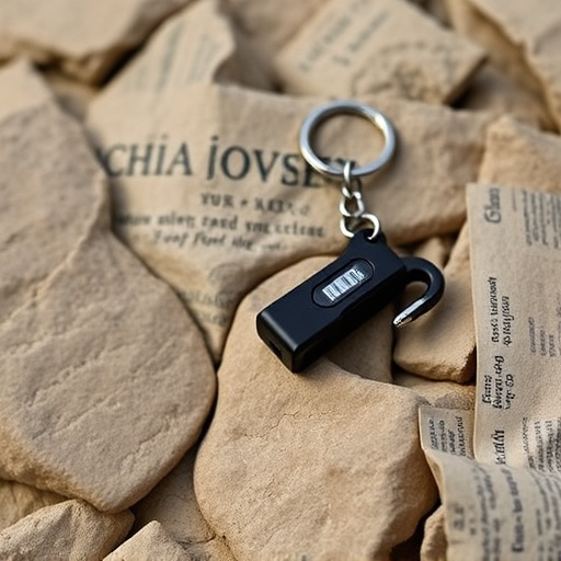 traveler testing mini pepper spray keychain