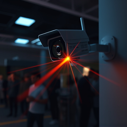 ai security camera scanning for movement