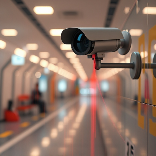 ai security camera scanning for movement