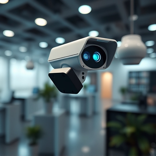 ai security camera scanning for movement