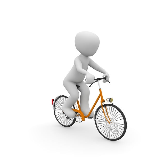 biking