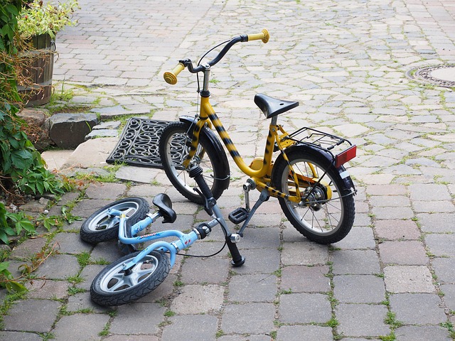 biking