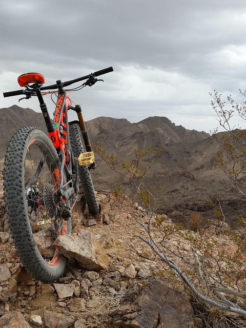 biking