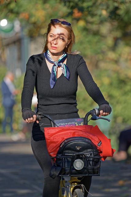biking