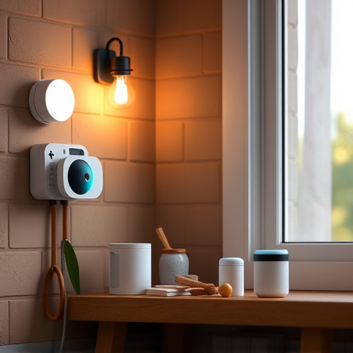 connected smart home with multiple sensors