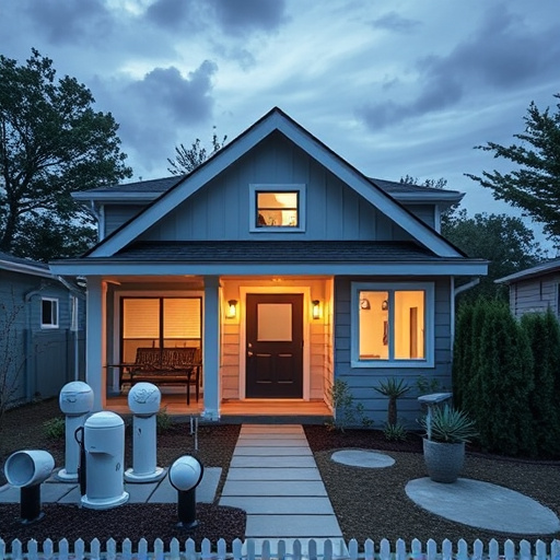 connected smart home with multiple sensors