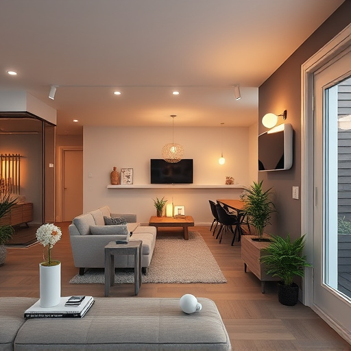 connected smart home with multiple sensors