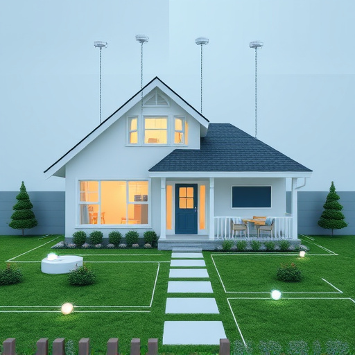 connected smart home with multiple sensors