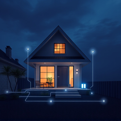 connected smart home with multiple sensors