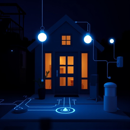 connected smart home with multiple sensors