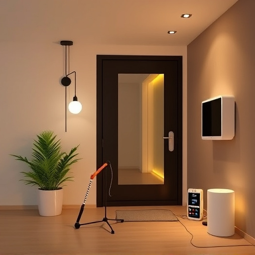 connected smart home with multiple sensors