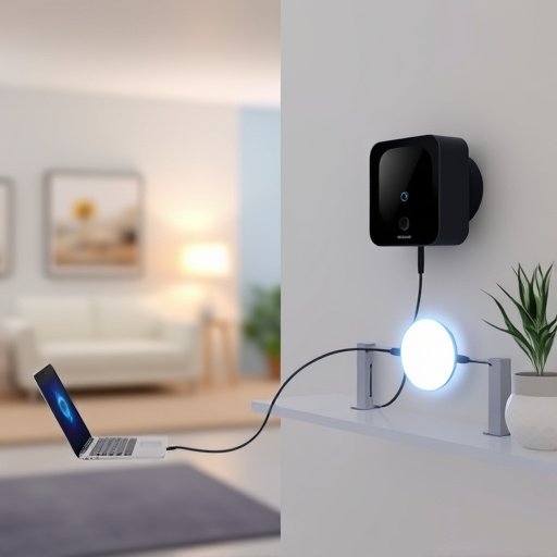 connected smart home with multiple sensors