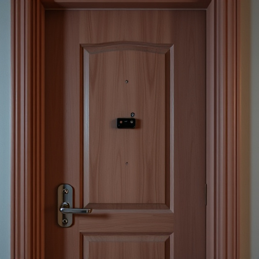 discreet door alarm placed in hostel doorframe