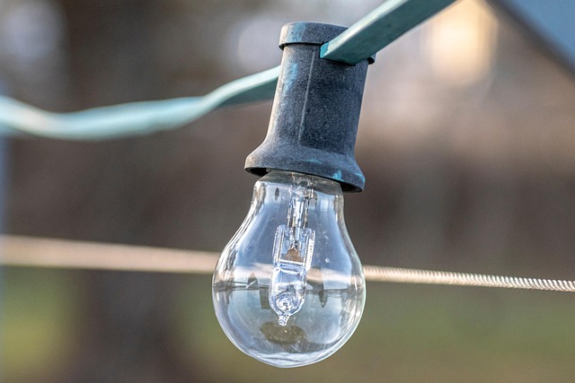 electric lights